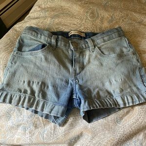 Levi’s Denim Girls Shorty Shorts